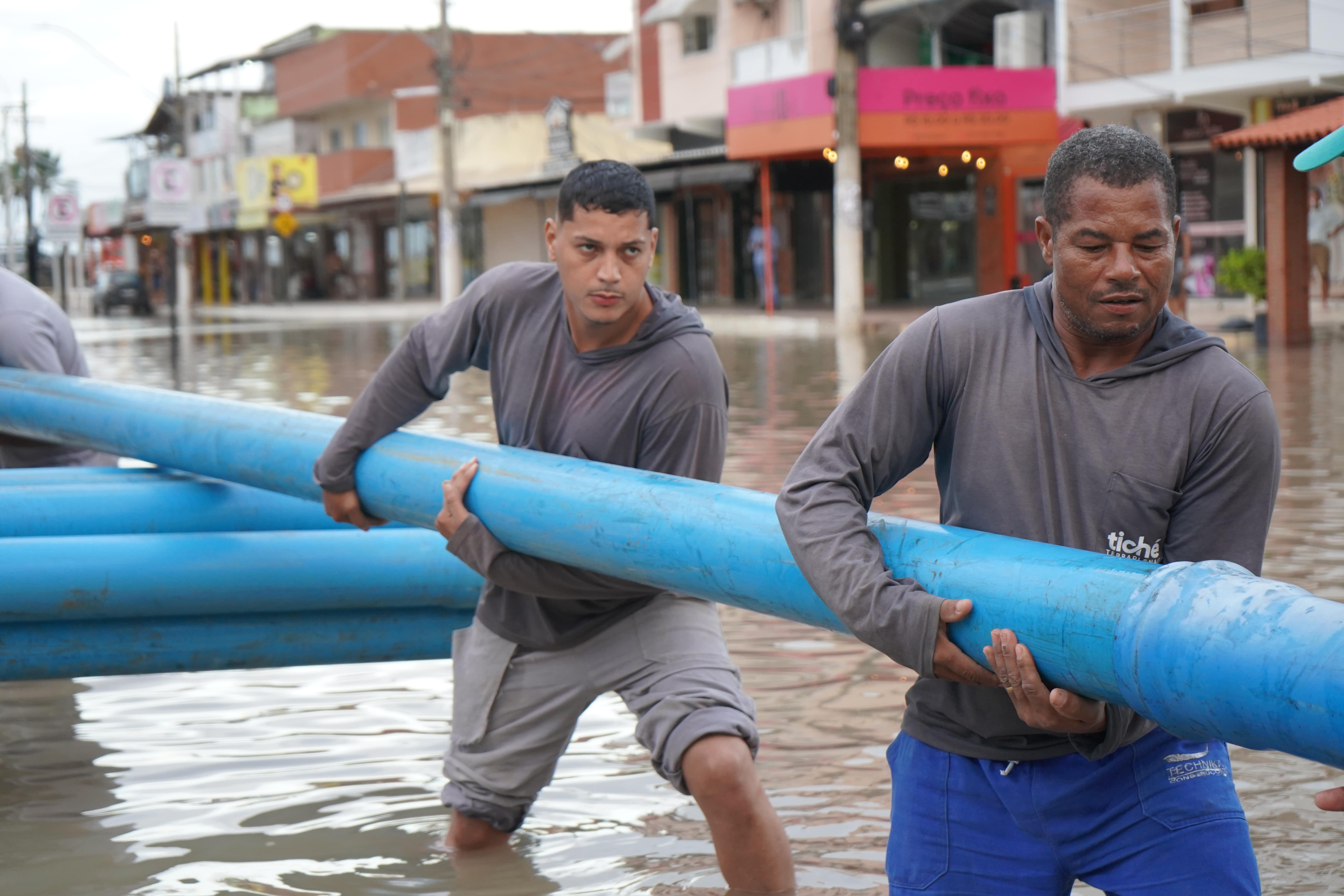AÇÕES EMERGENCIAIS EM GURIRI FRENTE ÀS CHUVAS INTENSAS